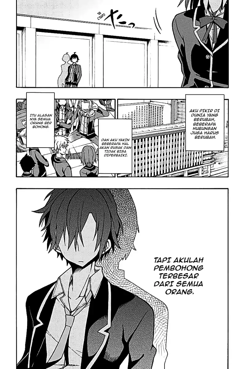 Yahari Ore no Seishun Love Come wa Machigatteiru @comic Chapter 52 Gambar 35