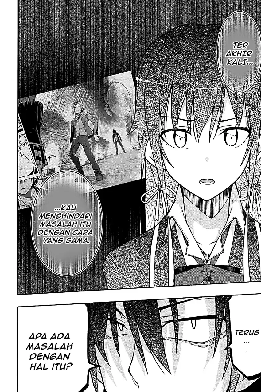 Yahari Ore no Seishun Love Come wa Machigatteiru @comic Chapter 53 Gambar 25
