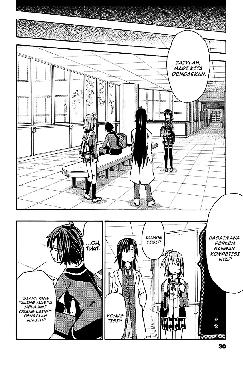 Yahari Ore no Seishun Love Come wa Machigatteiru @comic Chapter 53 Gambar 27