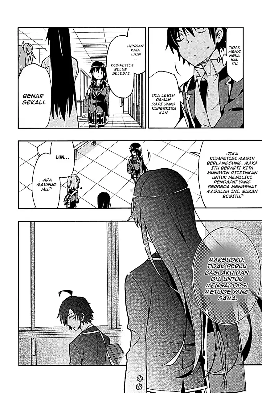 Yahari Ore no Seishun Love Come wa Machigatteiru @comic Chapter 53 Gambar 29
