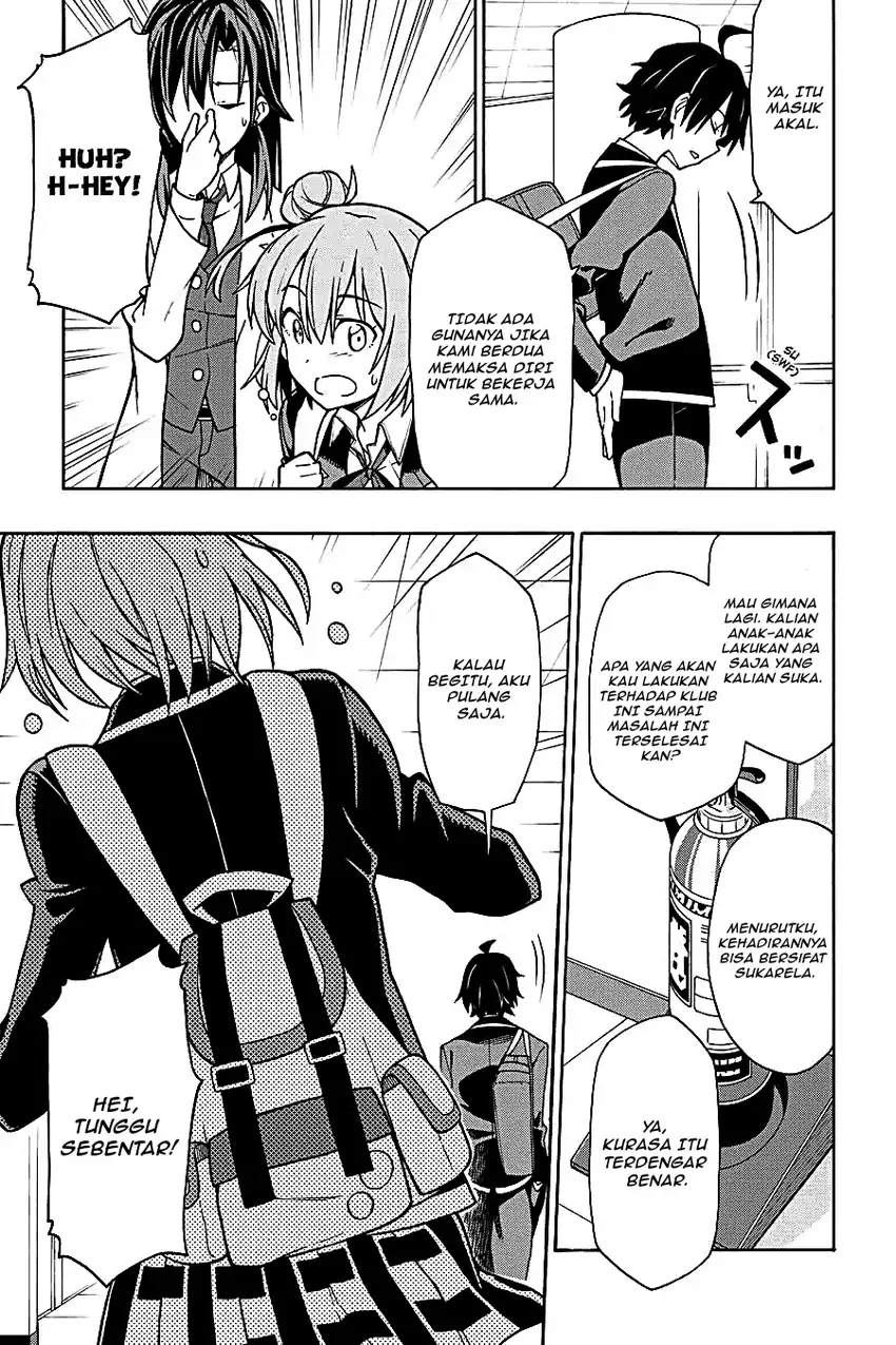 Yahari Ore no Seishun Love Come wa Machigatteiru @comic Chapter 53 Gambar 30