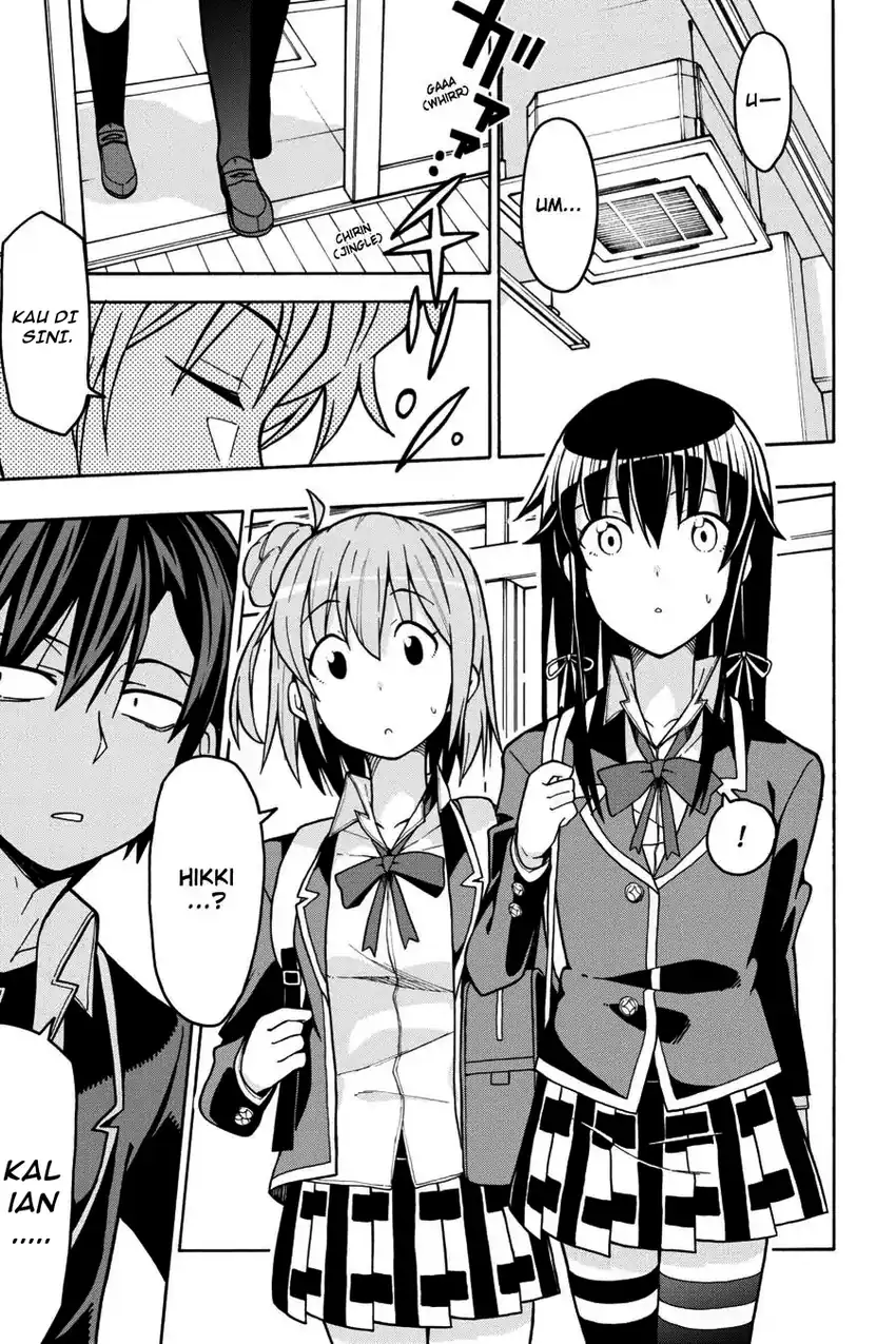 Yahari Ore no Seishun Love Come wa Machigatteiru @comic Chapter 54 Gambar 33