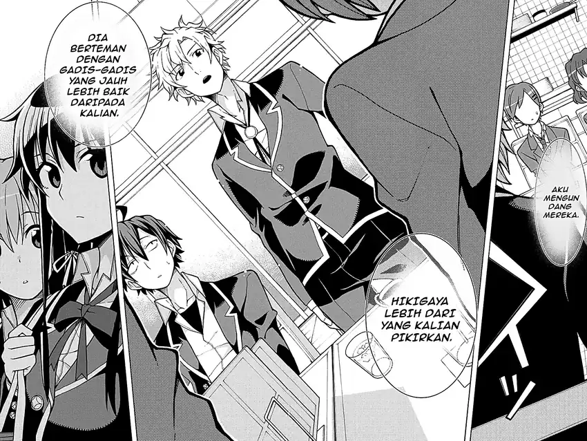 Yahari Ore no Seishun Love Come wa Machigatteiru @comic Chapter 54 Gambar 34