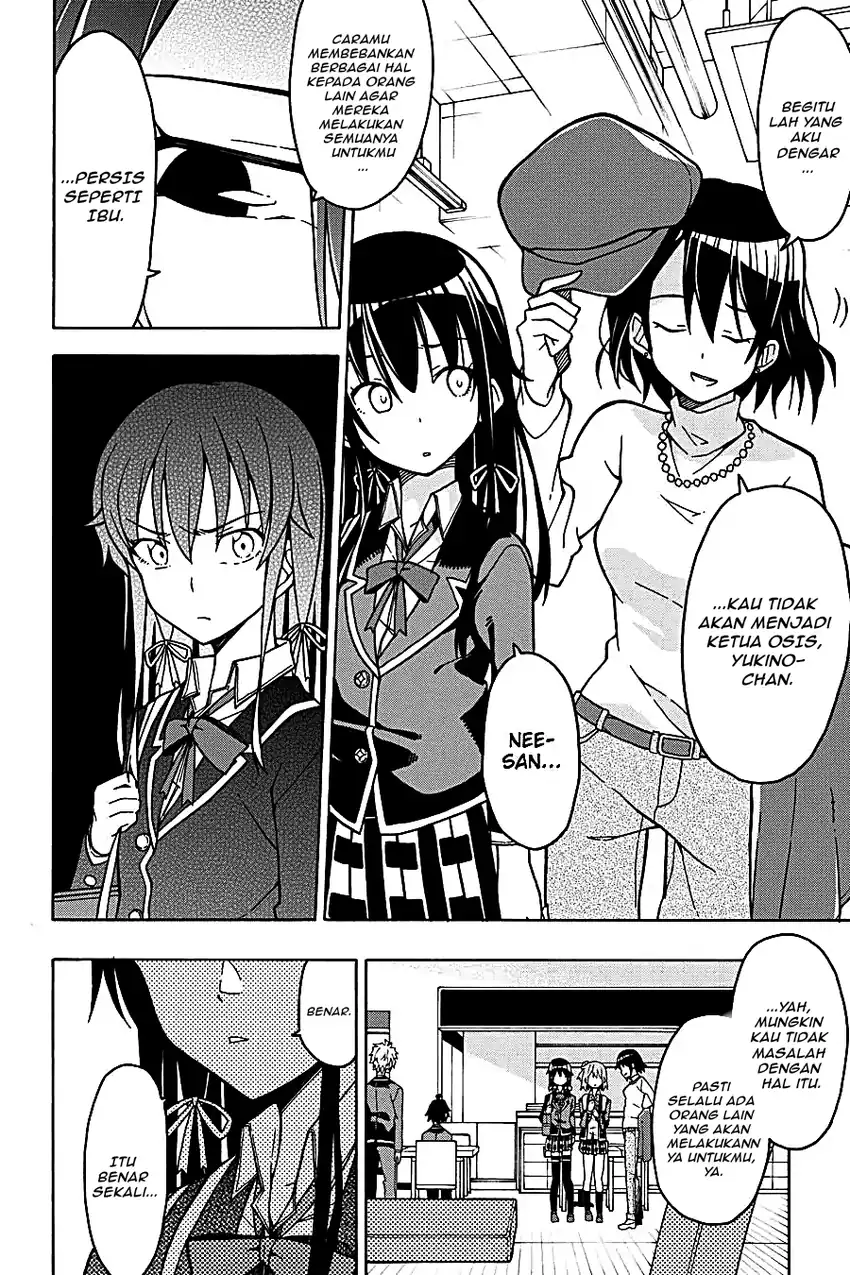 Yahari Ore no Seishun Love Come wa Machigatteiru @comic Chapter 54 Gambar 37