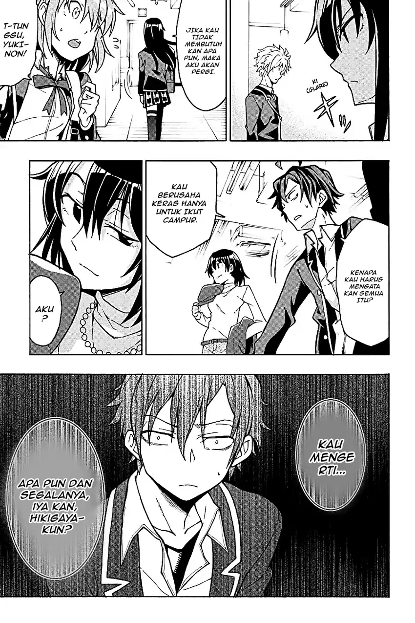 Yahari Ore no Seishun Love Come wa Machigatteiru @comic Chapter 54 Gambar 38