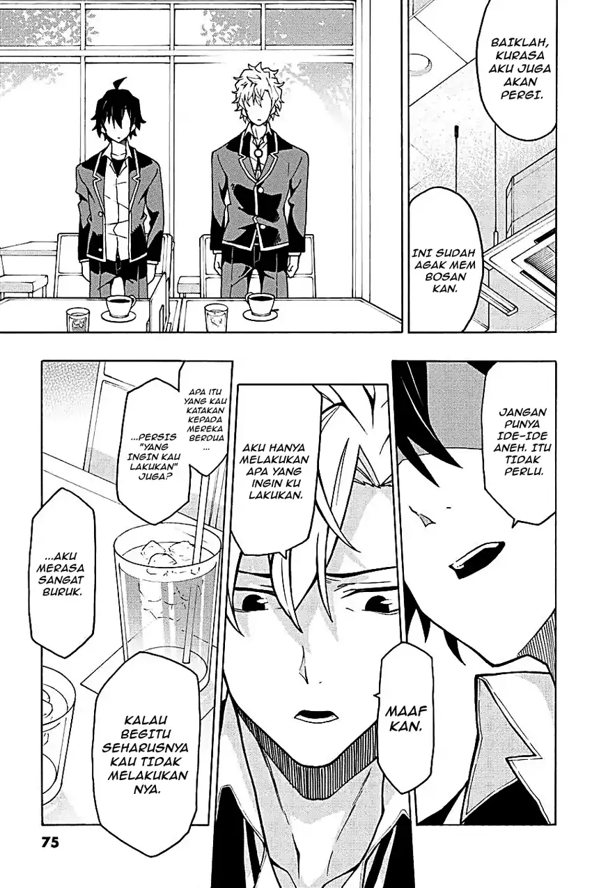 Yahari Ore no Seishun Love Come wa Machigatteiru @comic Chapter 54 Gambar 40