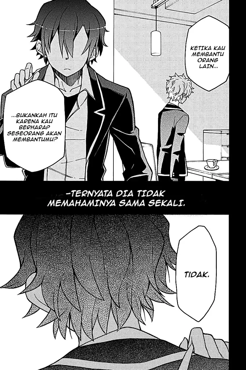 Yahari Ore no Seishun Love Come wa Machigatteiru @comic Chapter 54 Gambar 44
