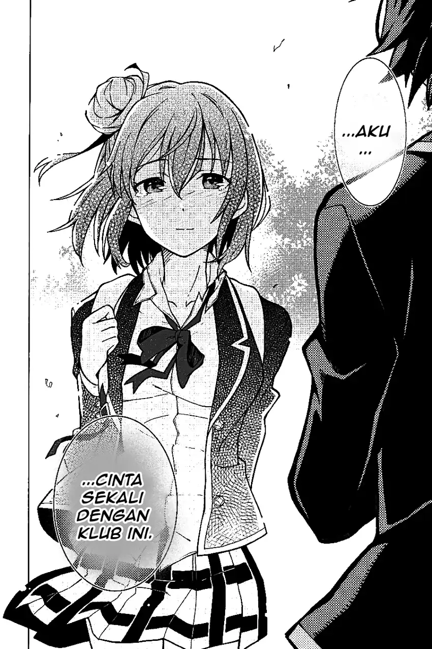 Yahari Ore no Seishun Love Come wa Machigatteiru @comic Chapter 55 Gambar 18
