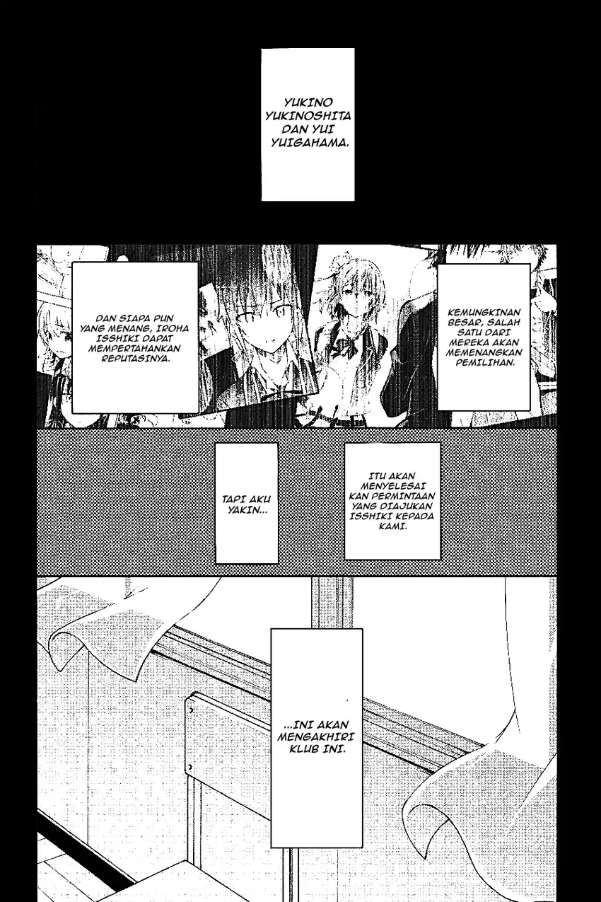 Yahari Ore no Seishun Love Come wa Machigatteiru @comic Chapter 55 Gambar 20