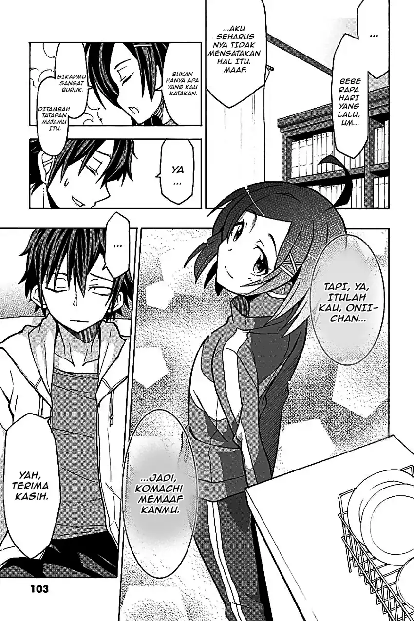 Yahari Ore no Seishun Love Come wa Machigatteiru @comic Chapter 55 Gambar 23