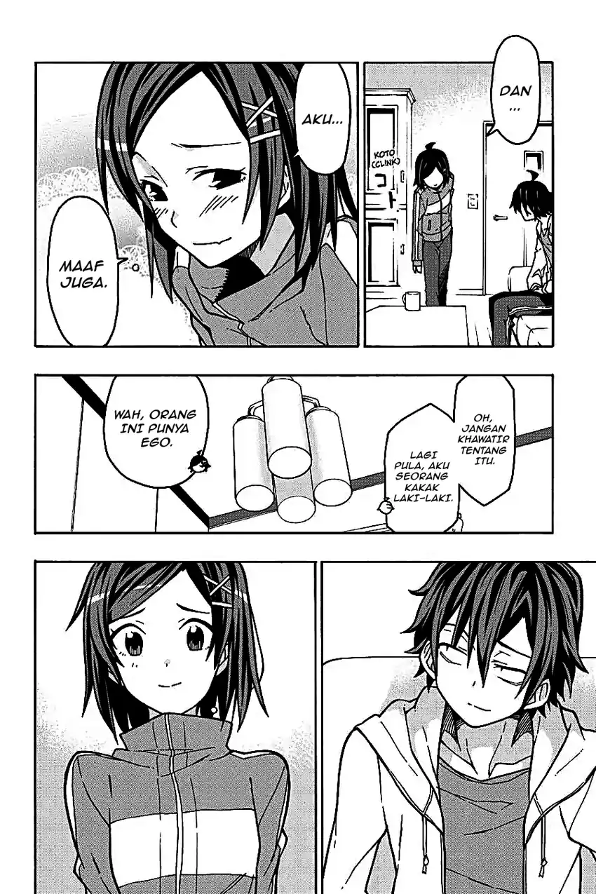 Yahari Ore no Seishun Love Come wa Machigatteiru @comic Chapter 55 Gambar 24