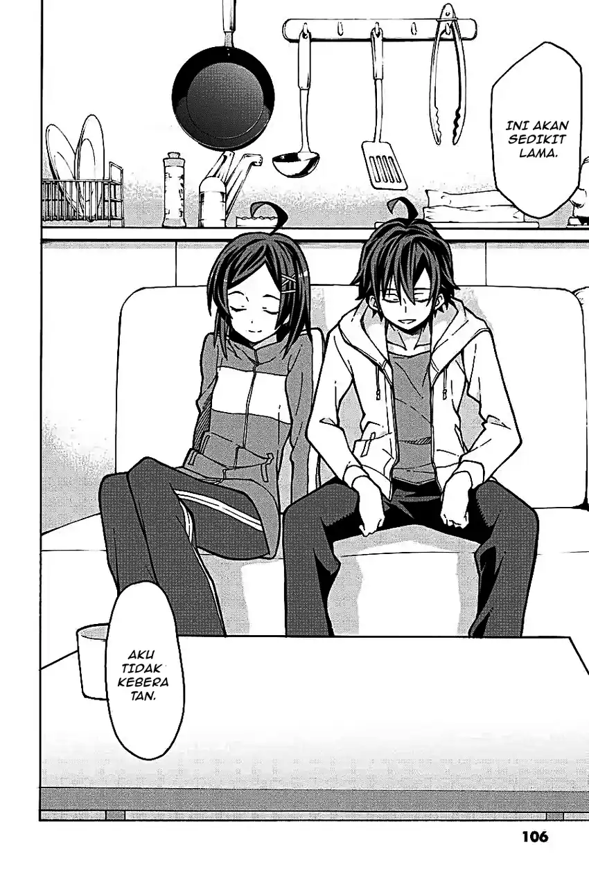 Yahari Ore no Seishun Love Come wa Machigatteiru @comic Chapter 55 Gambar 26