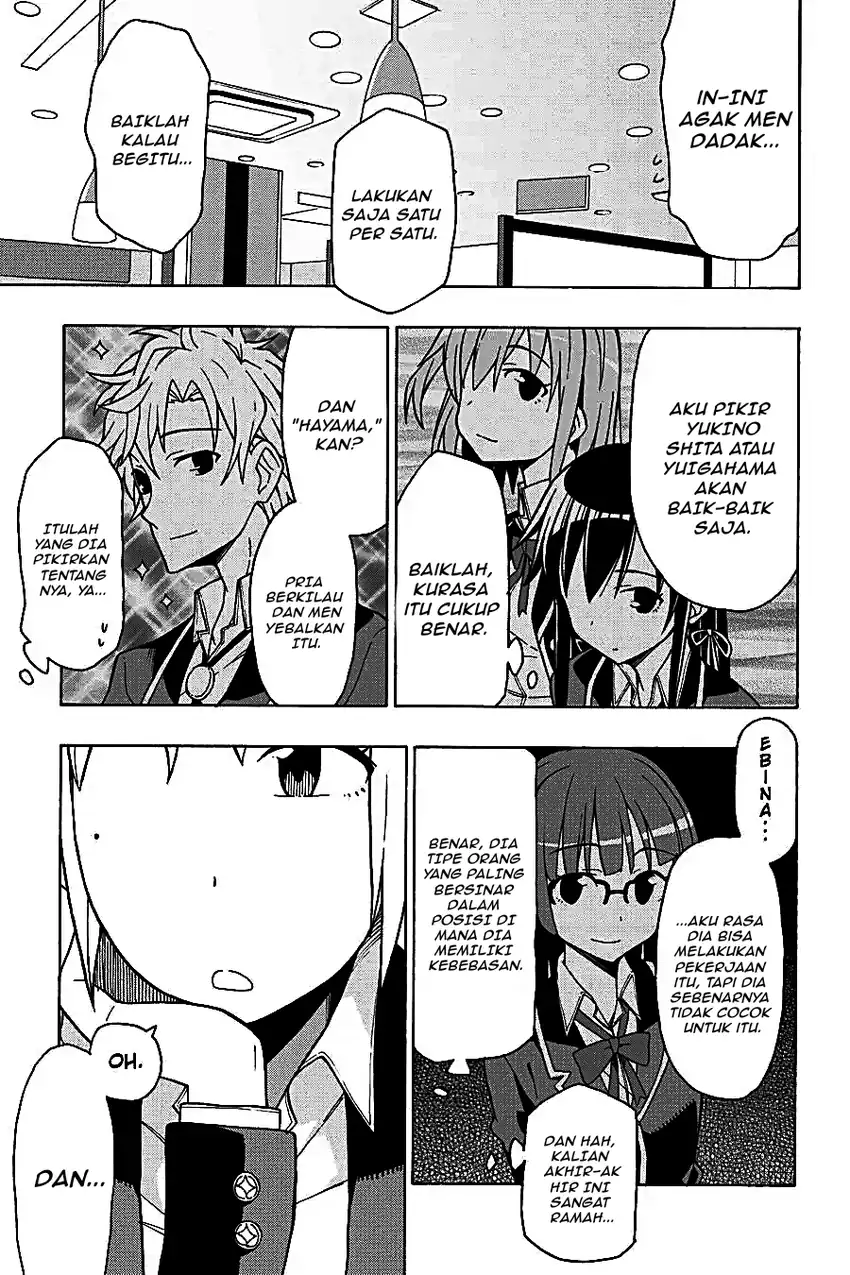Yahari Ore no Seishun Love Come wa Machigatteiru @comic Chapter 56 Gambar 27