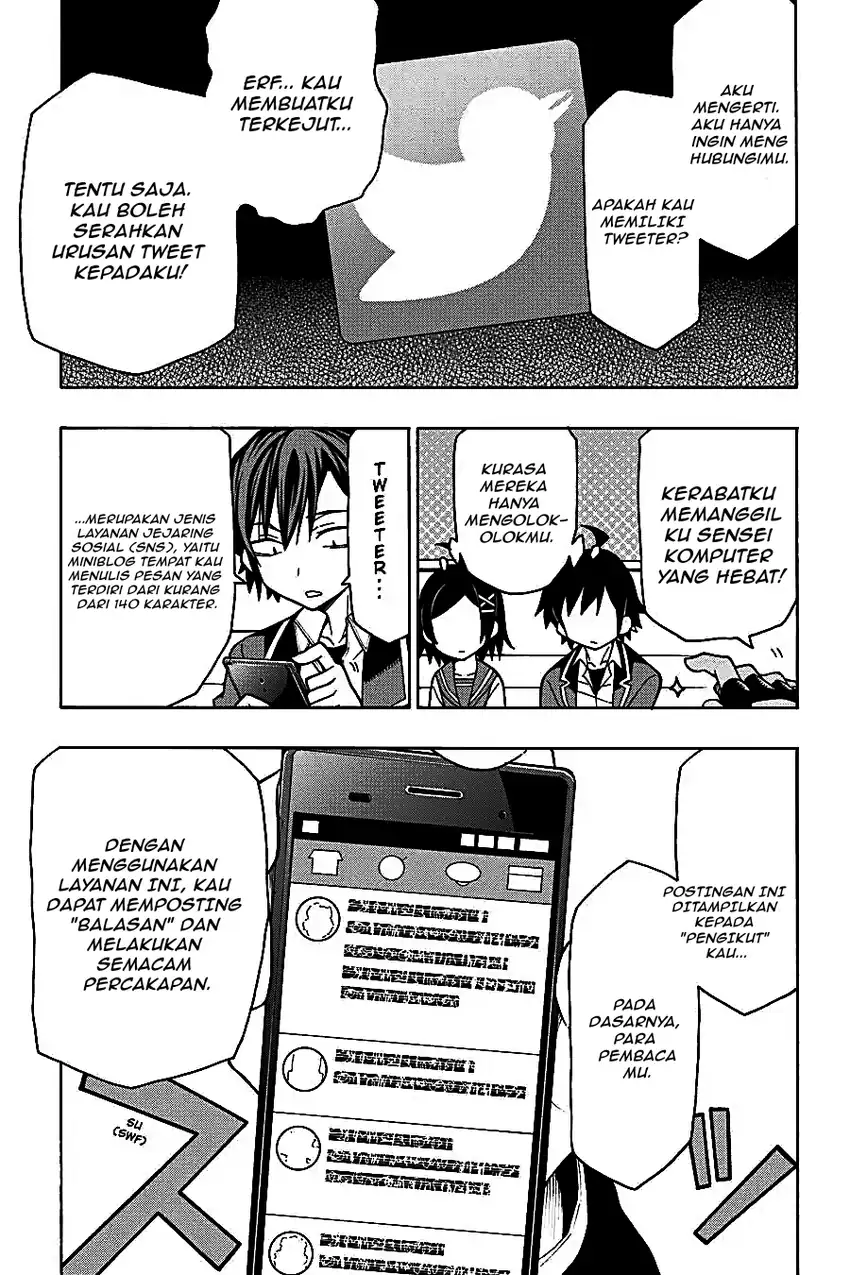 Yahari Ore no Seishun Love Come wa Machigatteiru @comic Chapter 56 Gambar 33