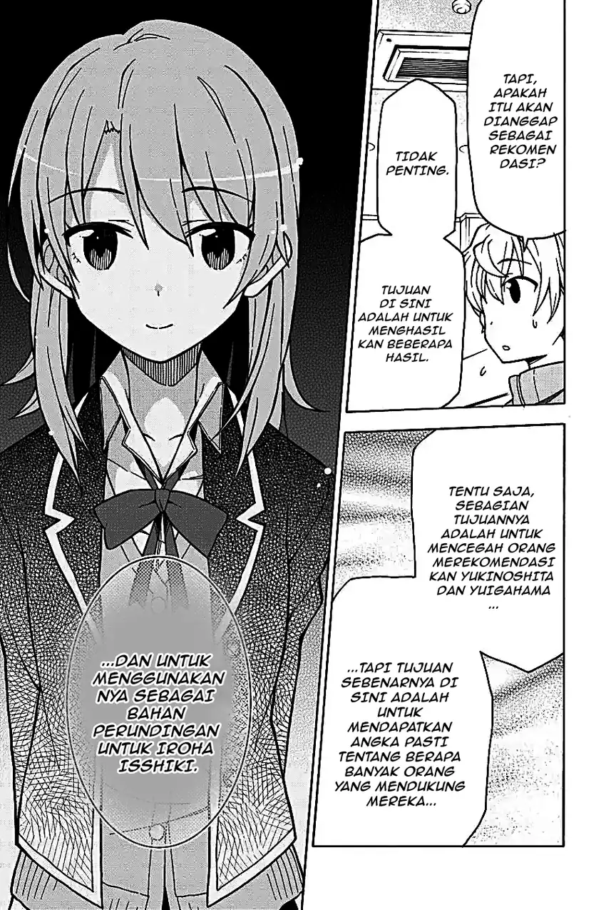 Yahari Ore no Seishun Love Come wa Machigatteiru @comic Chapter 56 Gambar 35
