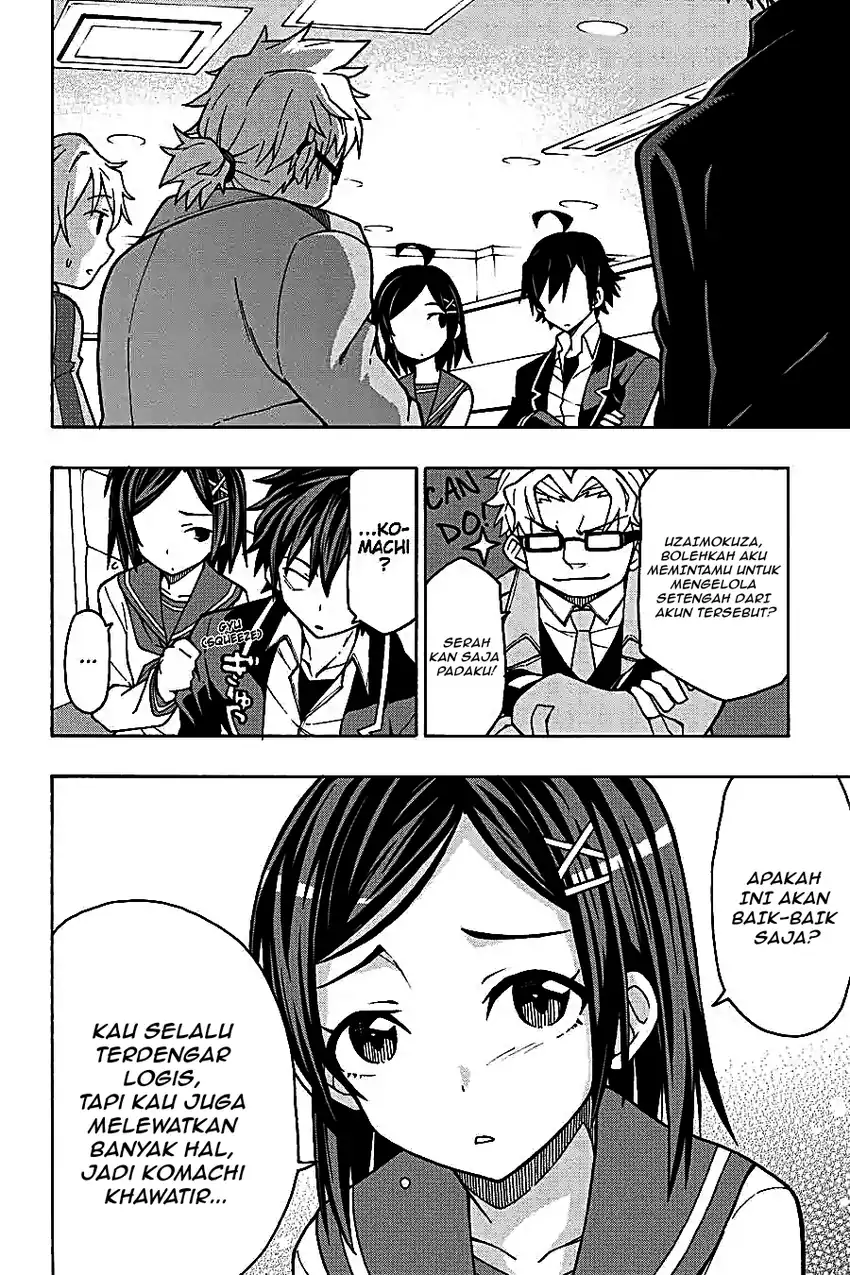 Yahari Ore no Seishun Love Come wa Machigatteiru @comic Chapter 56 Gambar 36
