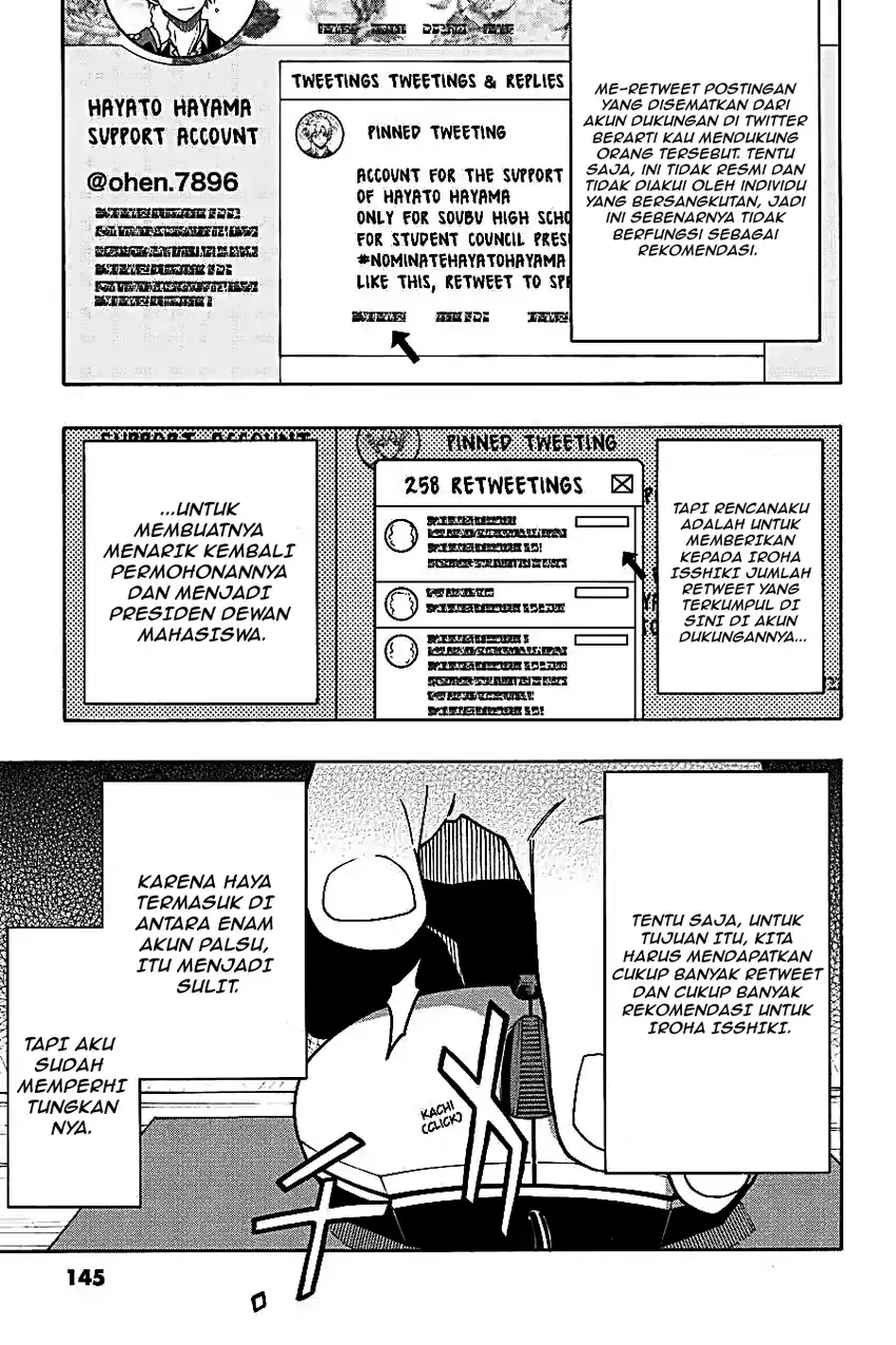 Yahari Ore no Seishun Love Come wa Machigatteiru @comic Chapter 56 Gambar 39