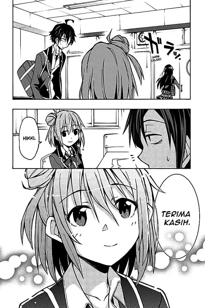 Yahari Ore no Seishun Love Come wa Machigatteiru @comic Chapter 57 Gambar 30