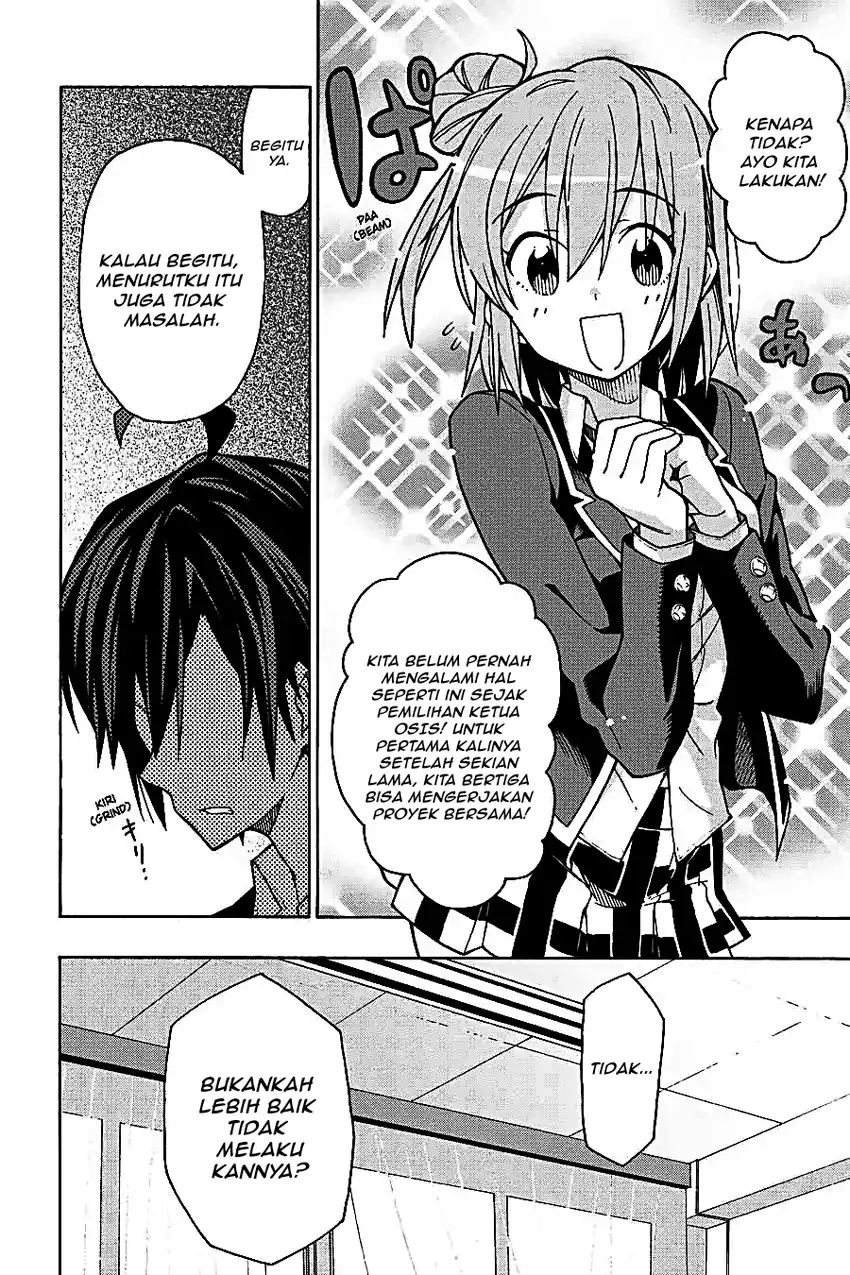 Yahari Ore no Seishun Love Come wa Machigatteiru @comic Chapter 58 Gambar 17