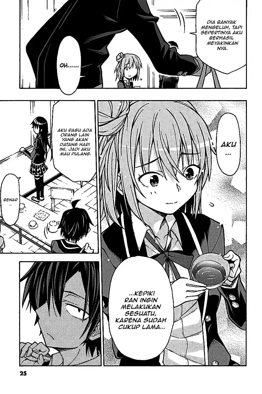 Yahari Ore no Seishun Love Come wa Machigatteiru @comic Chapter 58 Gambar 22