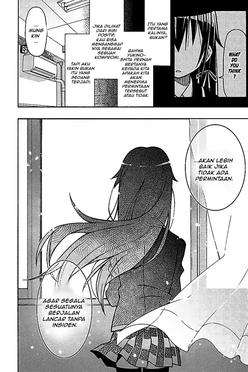 Yahari Ore no Seishun Love Come wa Machigatteiru @comic Chapter 58 Gambar 23