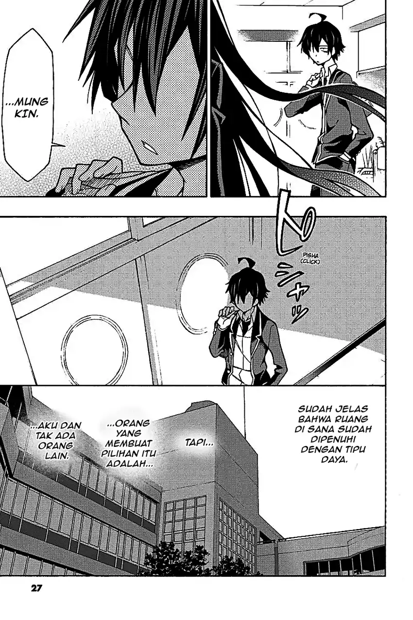 Yahari Ore no Seishun Love Come wa Machigatteiru @comic Chapter 58 Gambar 24