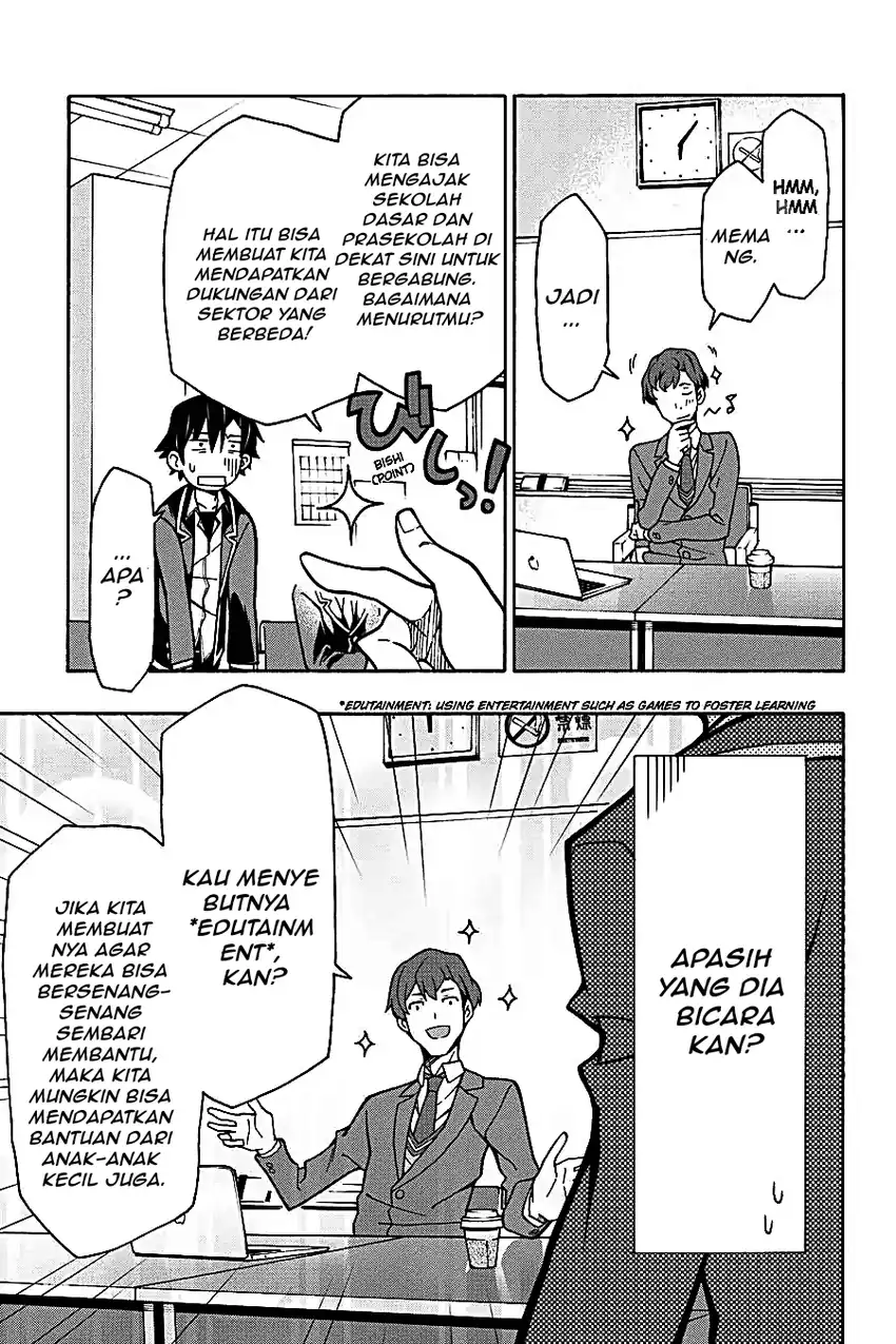 Yahari Ore no Seishun Love Come wa Machigatteiru @comic Chapter 59 Gambar 23