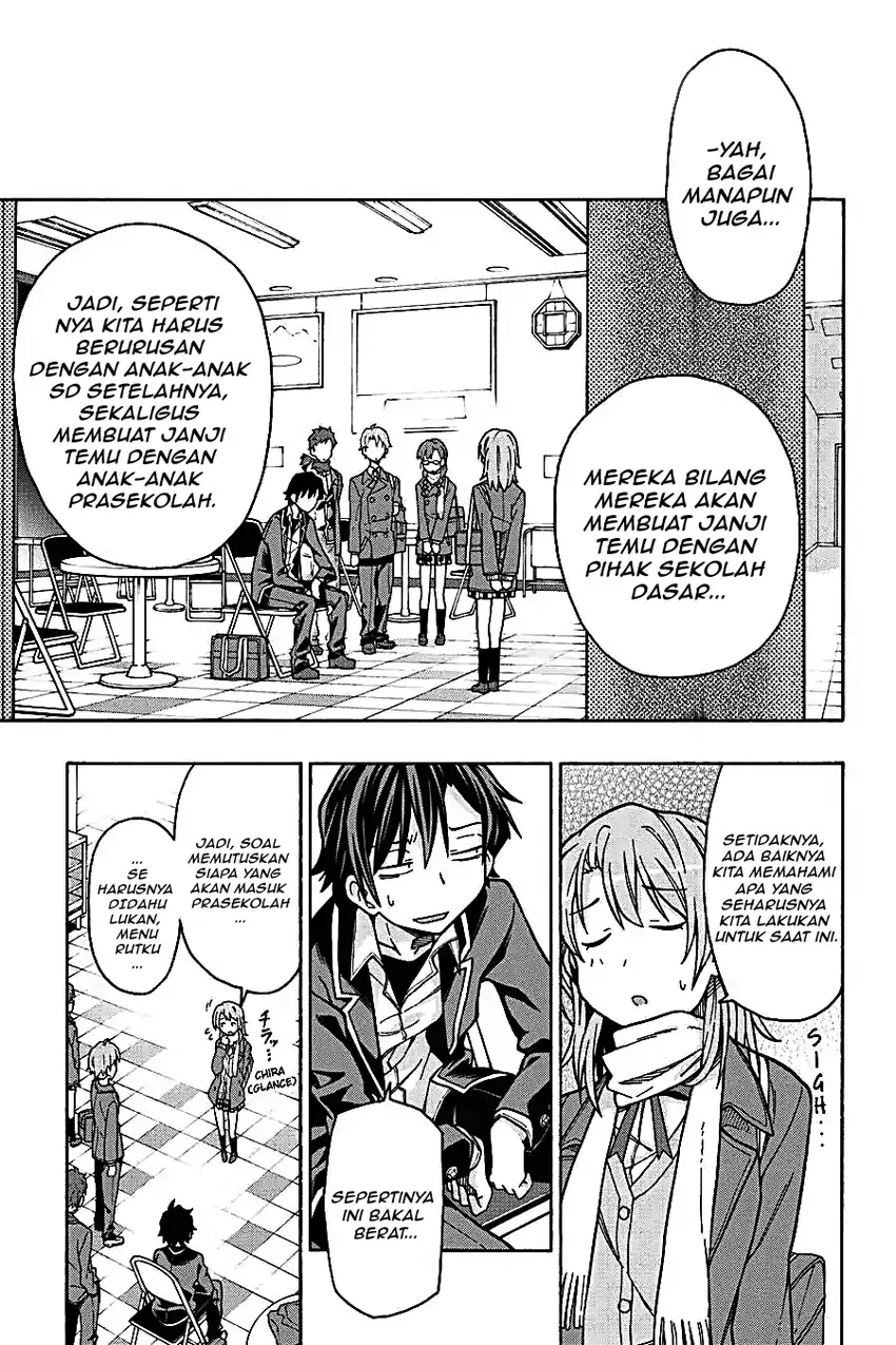 Yahari Ore no Seishun Love Come wa Machigatteiru @comic Chapter 59 Gambar 25