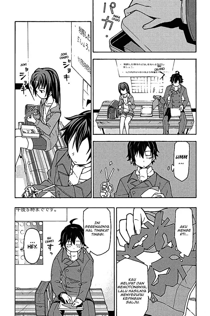 Yahari Ore no Seishun Love Come wa Machigatteiru @comic Chapter 60 Gambar 24