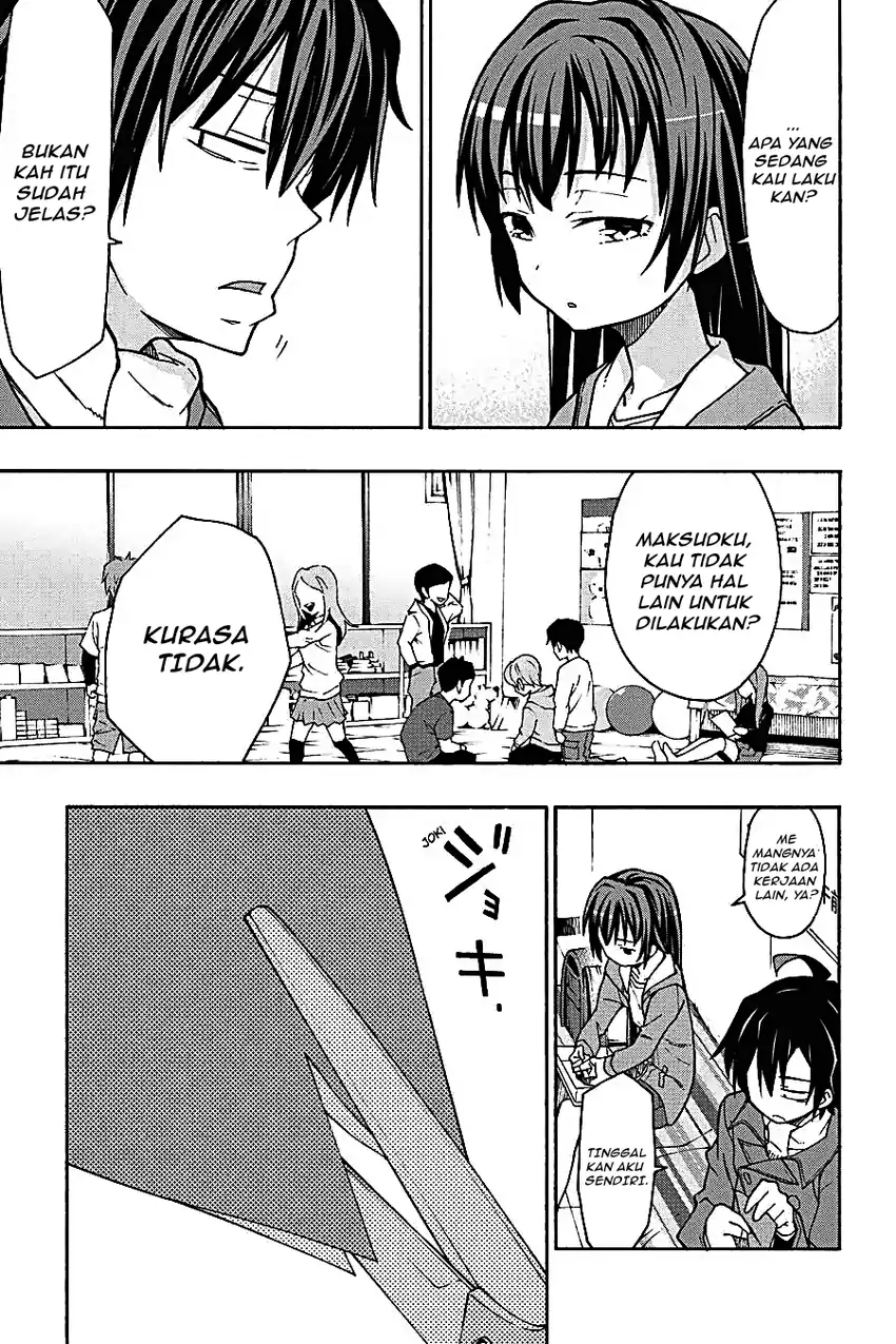 Yahari Ore no Seishun Love Come wa Machigatteiru @comic Chapter 60 Gambar 25