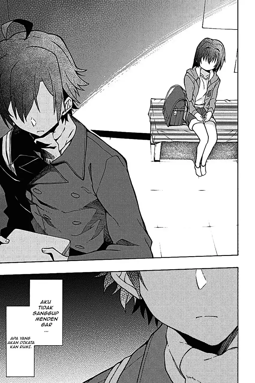 Yahari Ore no Seishun Love Come wa Machigatteiru @comic Chapter 60 Gambar 29