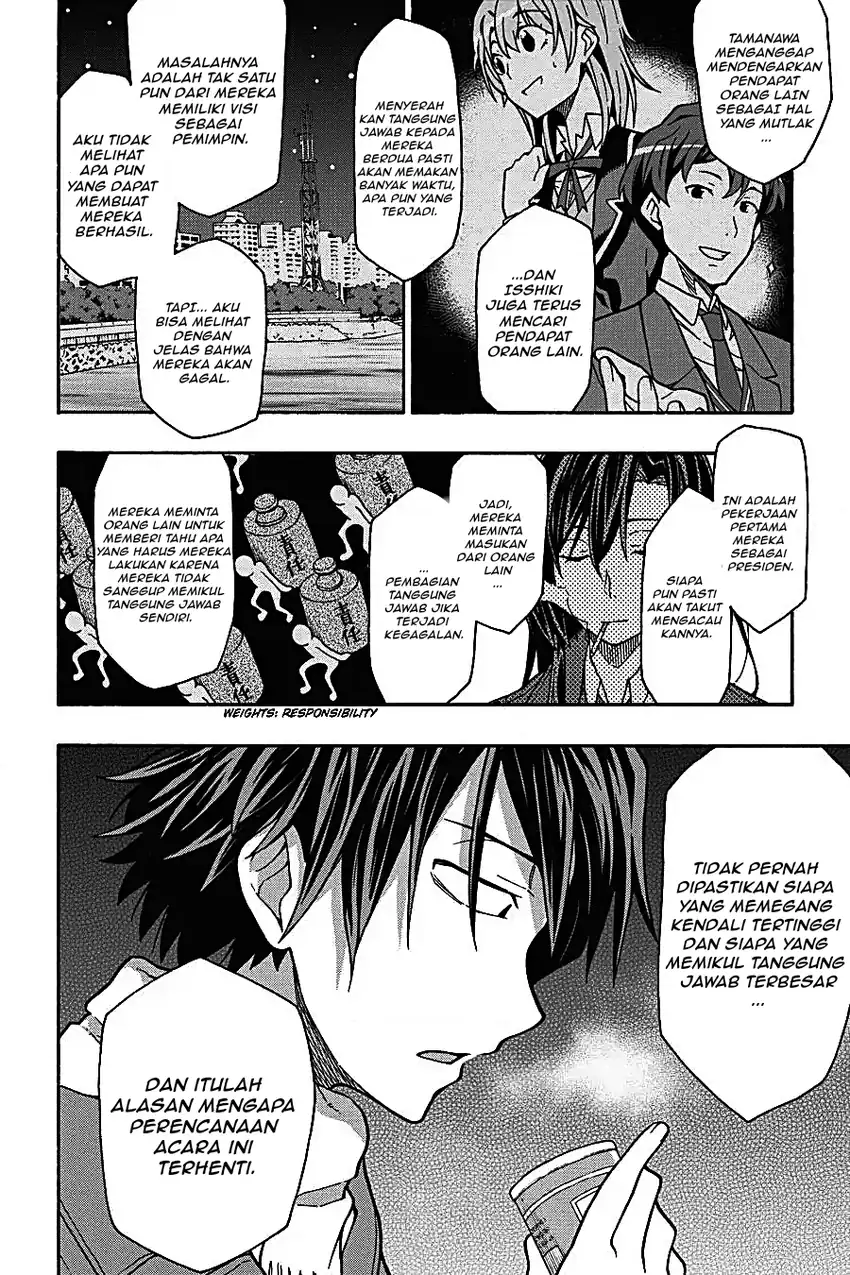 Yahari Ore no Seishun Love Come wa Machigatteiru @comic Chapter 61 Gambar 30