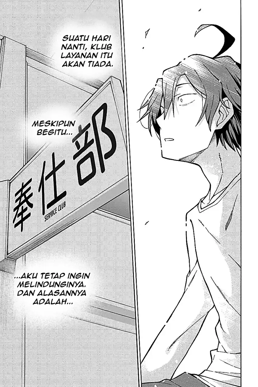Yahari Ore no Seishun Love Come wa Machigatteiru @comic Chapter 62 Gambar 19