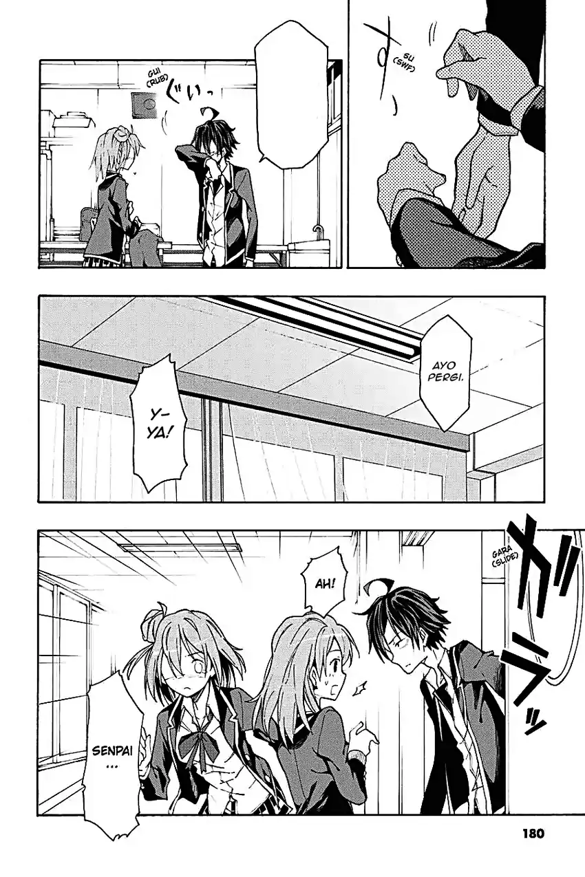 Yahari Ore no Seishun Love Come wa Machigatteiru @comic Chapter 63 Gambar 18