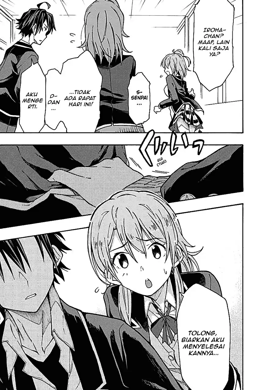 Yahari Ore no Seishun Love Come wa Machigatteiru @comic Chapter 63 Gambar 19