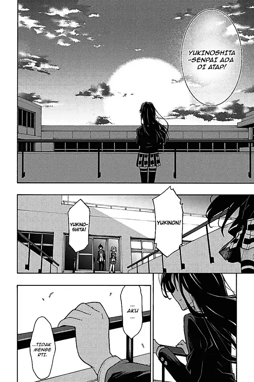 Yahari Ore no Seishun Love Come wa Machigatteiru @comic Chapter 63 Gambar 20