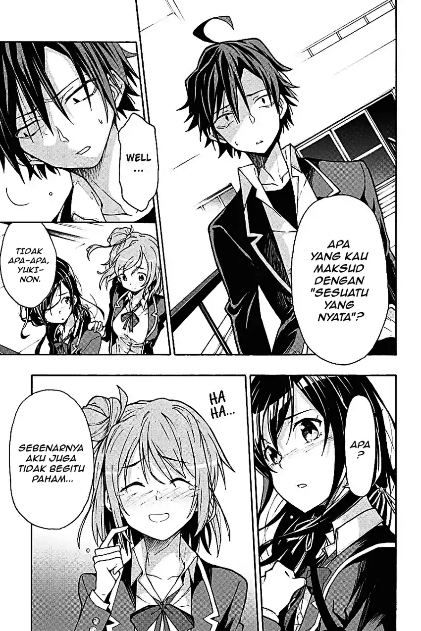 Yahari Ore no Seishun Love Come wa Machigatteiru @comic Chapter 63 Gambar 21