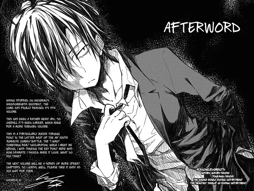 Yahari Ore no Seishun Love Come wa Machigatteiru @comic Chapter 63 Gambar 27