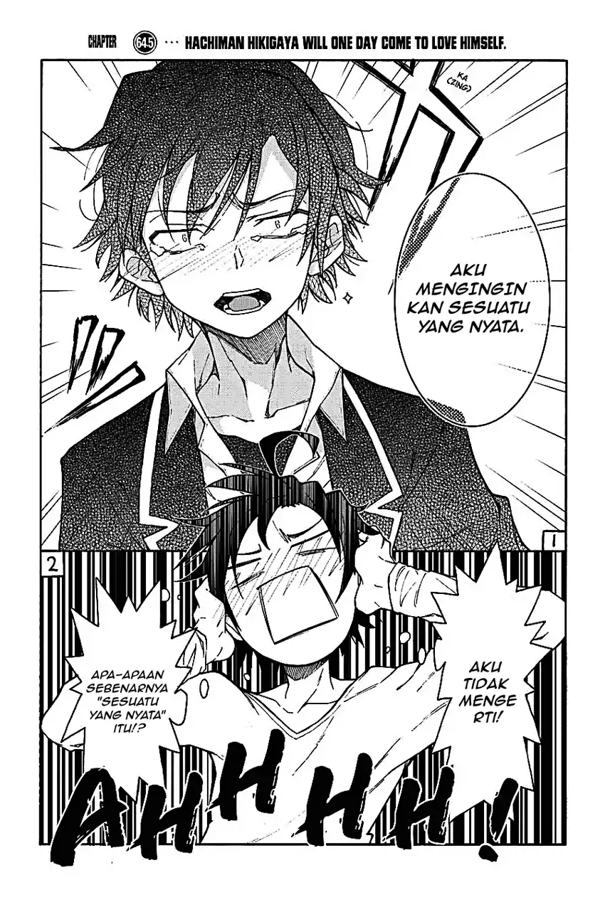 Yahari Ore no Seishun Love Come wa Machigatteiru @comic Chapter 63 Gambar 28