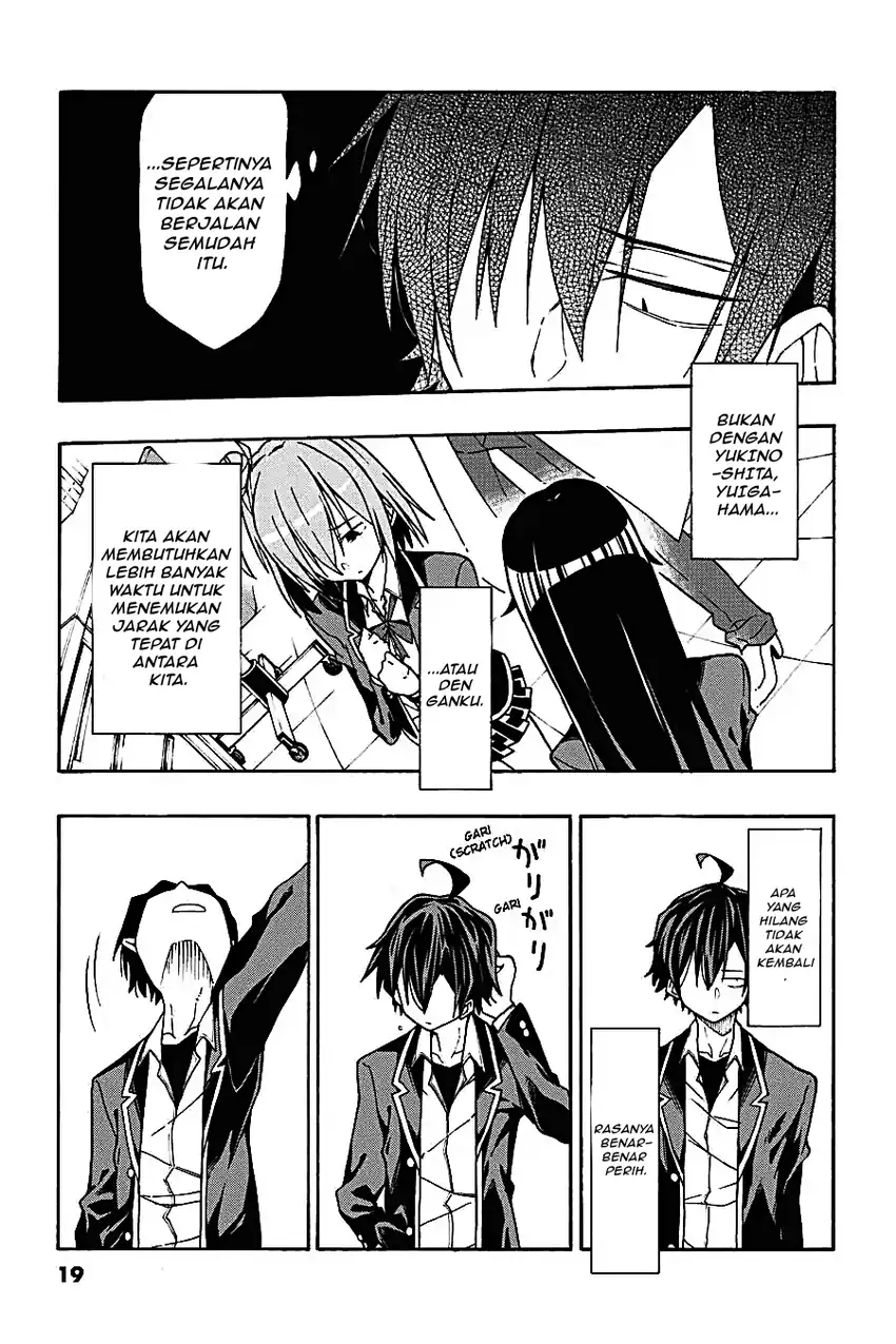 Yahari Ore no Seishun Love Come wa Machigatteiru @comic Chapter 64 Gambar 16