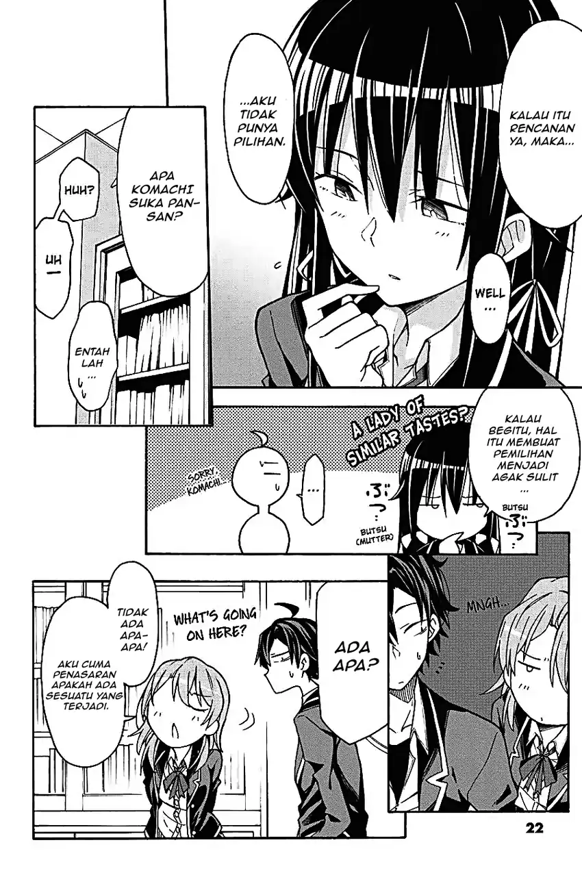 Yahari Ore no Seishun Love Come wa Machigatteiru @comic Chapter 64 Gambar 19