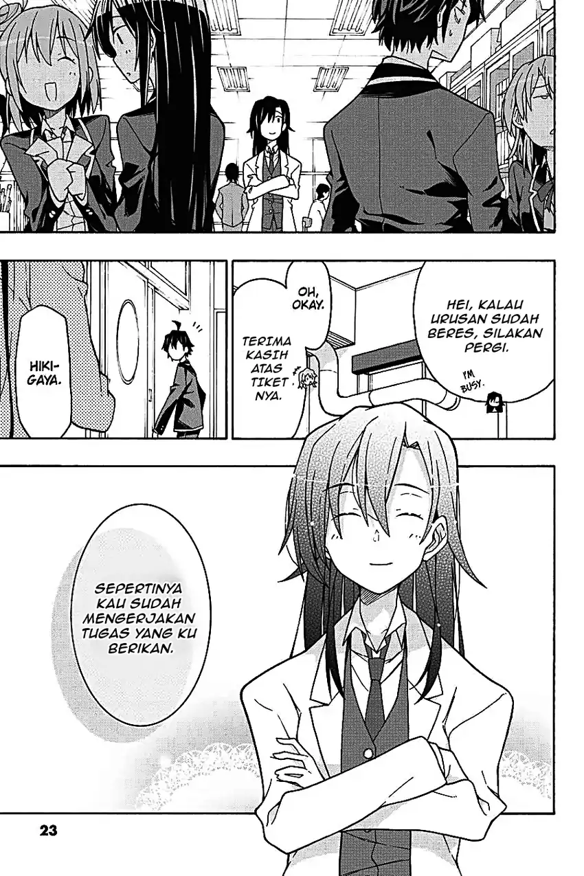 Yahari Ore no Seishun Love Come wa Machigatteiru @comic Chapter 64 Gambar 20