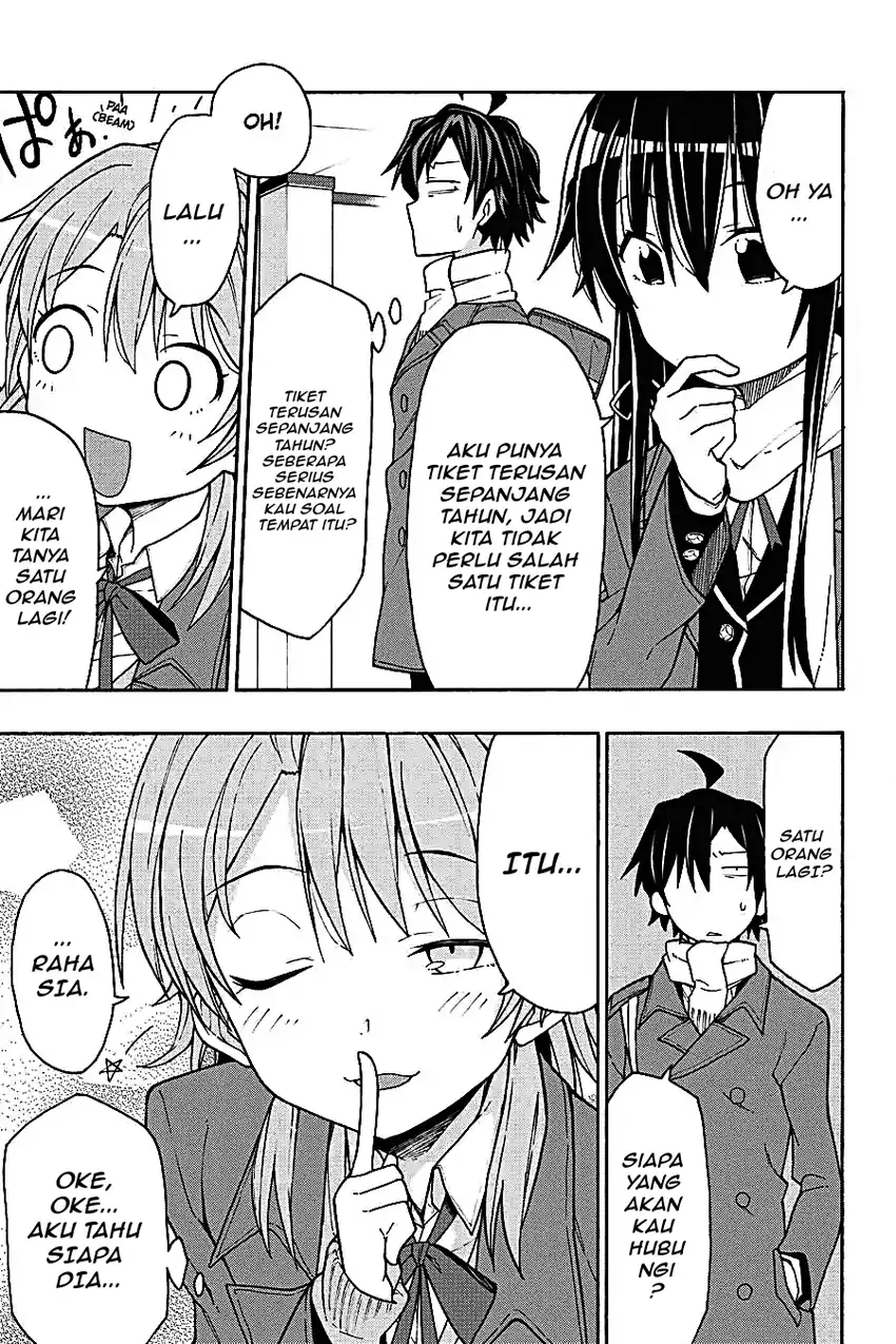 Yahari Ore no Seishun Love Come wa Machigatteiru @comic Chapter 64 Gambar 22