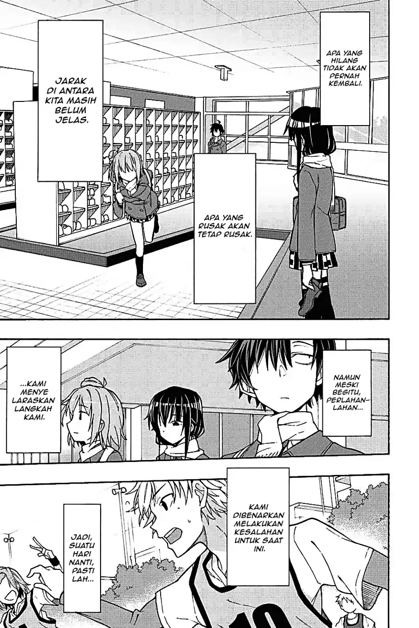 Yahari Ore no Seishun Love Come wa Machigatteiru @comic Chapter 64 Gambar 24