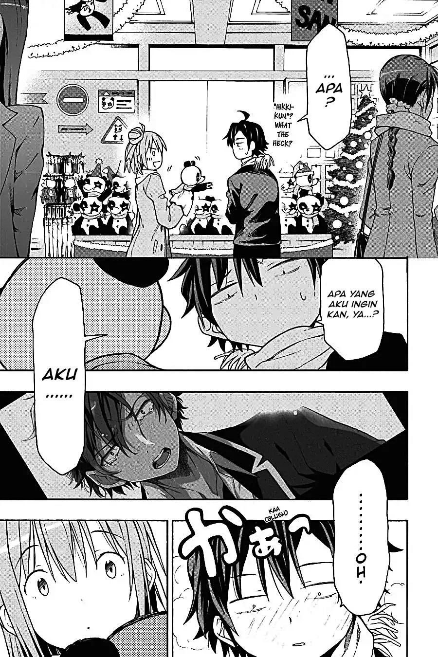 Yahari Ore no Seishun Love Come wa Machigatteiru @comic Chapter 65 Gambar 20
