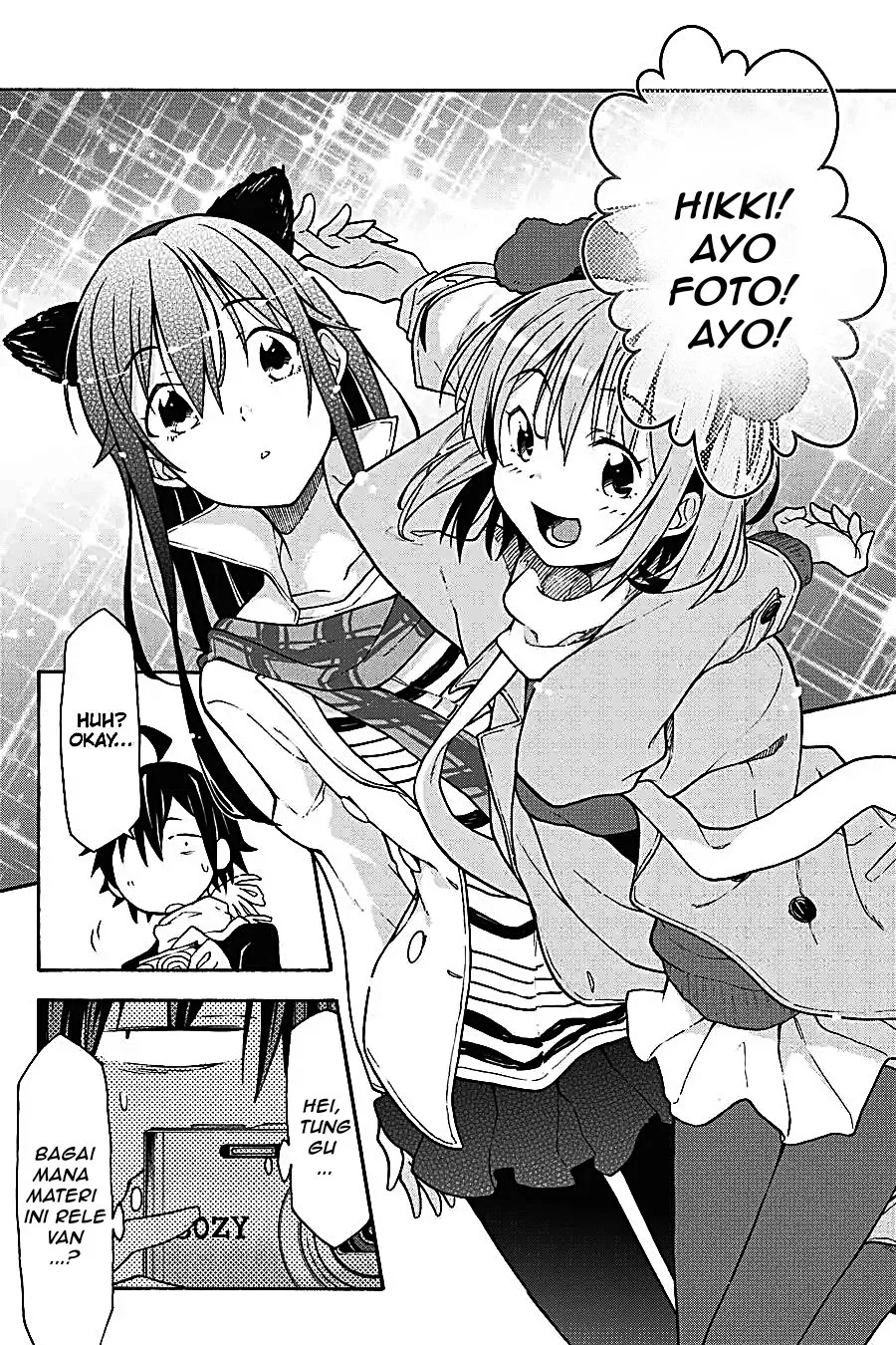 Yahari Ore no Seishun Love Come wa Machigatteiru @comic Chapter 65 Gambar 24