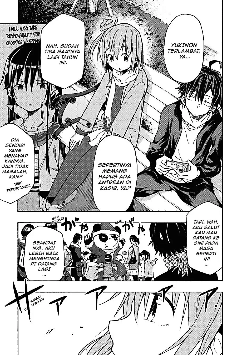 Yahari Ore no Seishun Love Come wa Machigatteiru @comic Chapter 65 Gambar 26