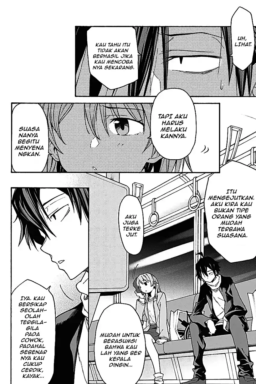 Yahari Ore no Seishun Love Come wa Machigatteiru @comic Chapter 67 Gambar 16