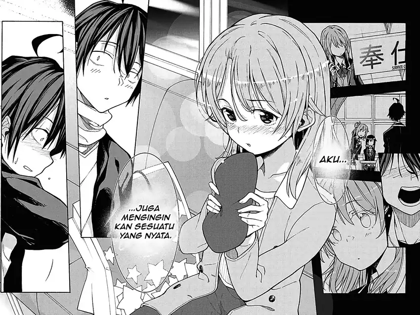 Yahari Ore no Seishun Love Come wa Machigatteiru @comic Chapter 67 Gambar 18