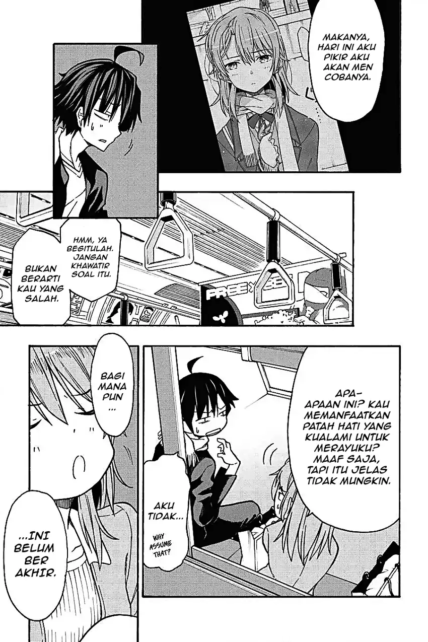 Yahari Ore no Seishun Love Come wa Machigatteiru @comic Chapter 67 Gambar 20